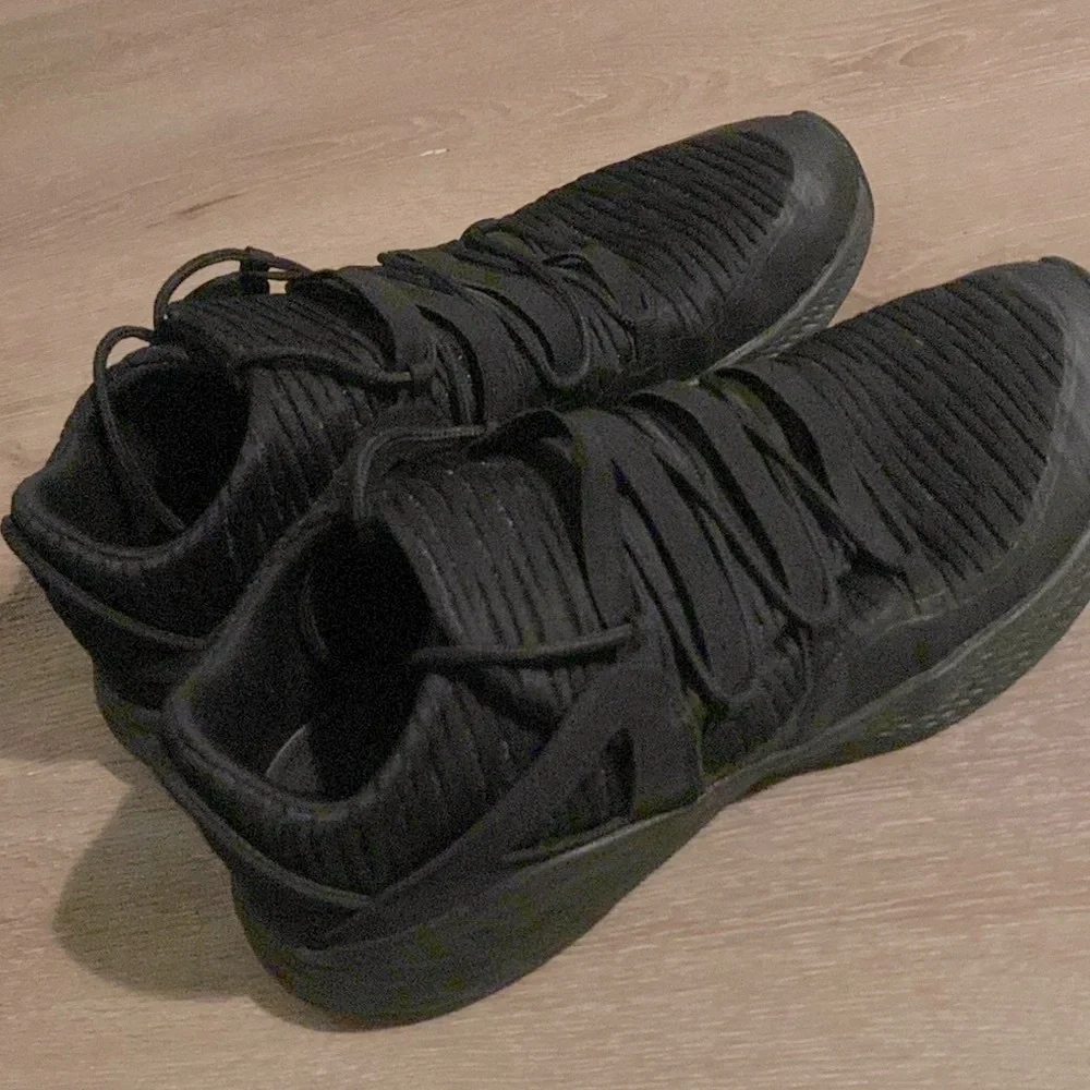 EUC [Jordan] Formula 23 Low All Black Mesh Fabric Athletic Sneakers Men’s Sz 11 - Picture 6 of 13